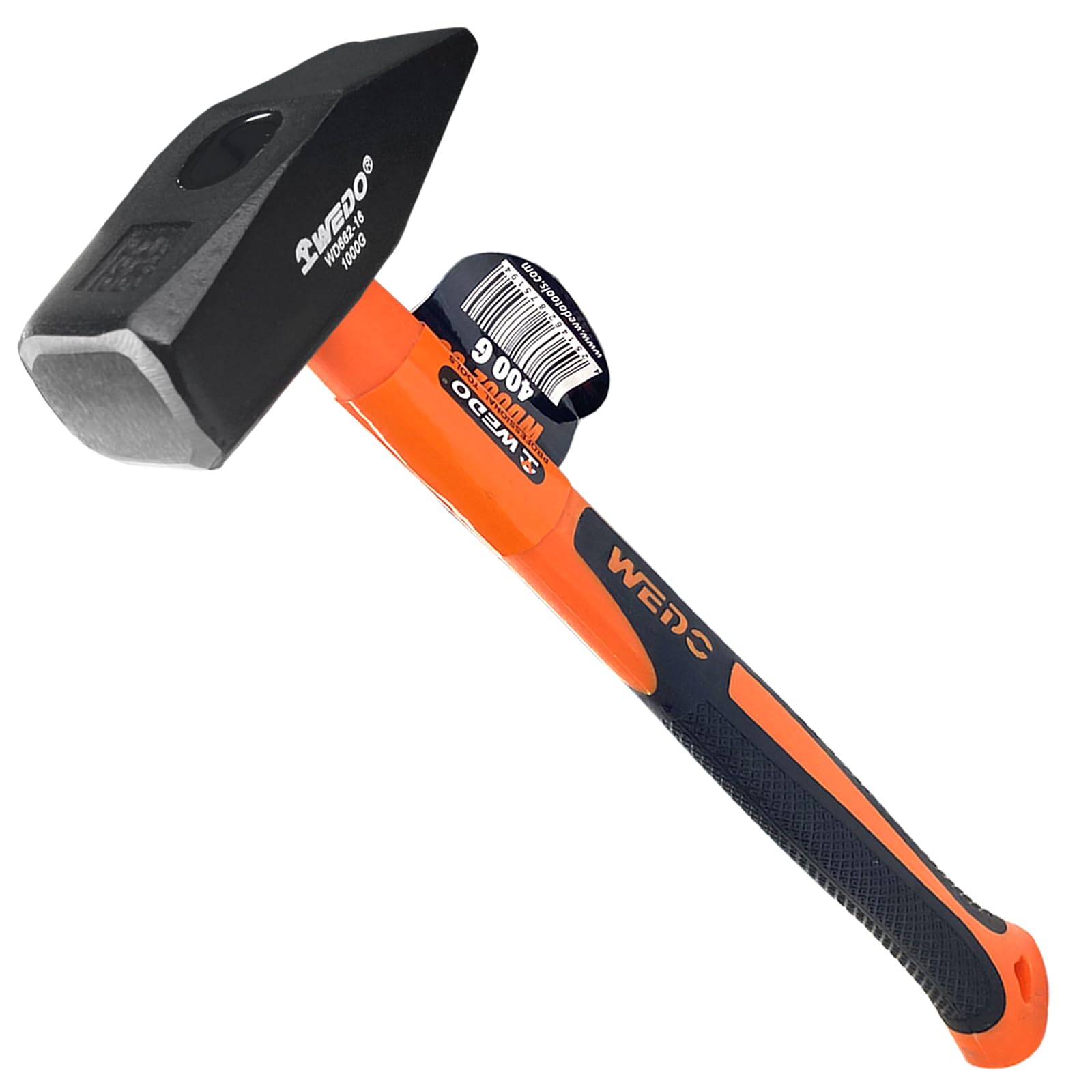 WEDO Cross Peen Hammer,35oz Tack Hammer,1000g High Carbon Steel